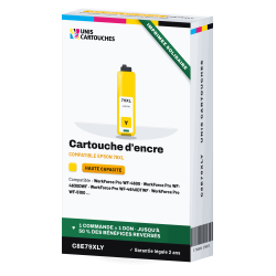 Cartouche compatible Epson 79XL Jaune T7904 | 1er Prix