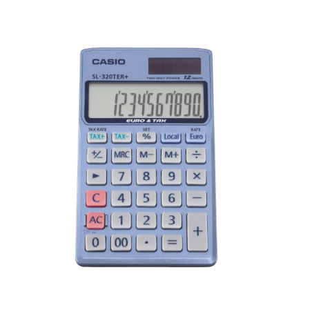 Calculatrice de poche Casio SL320TER+