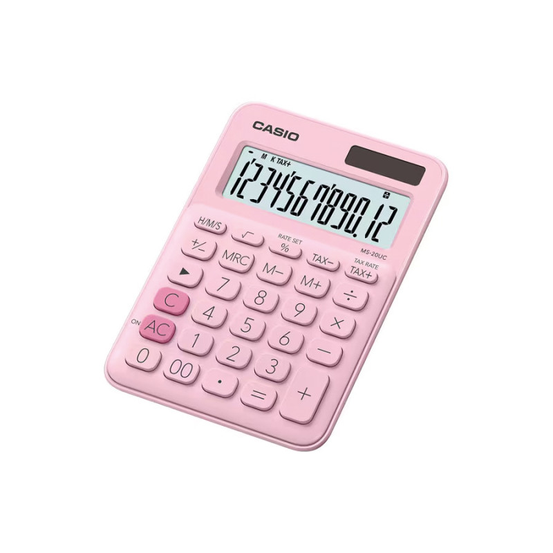 Calculatrice de bureau Casio MS-20UC-PK-S-UC