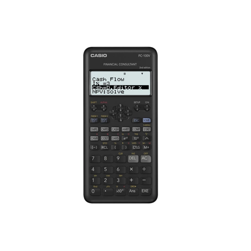 Calculatrice financière Casio FC-100V-2