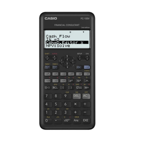 Calculatrice financière Casio FC-100V-2