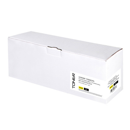 Toner Laser Compatible Lexmark C950X2YG Jaune - Solidaire