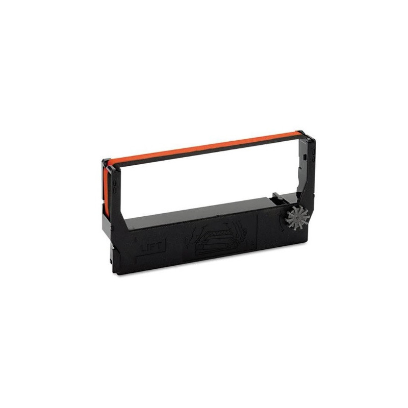 Ruban encreur compatible Epson 26001BR Noir/Rouge | Solidaire