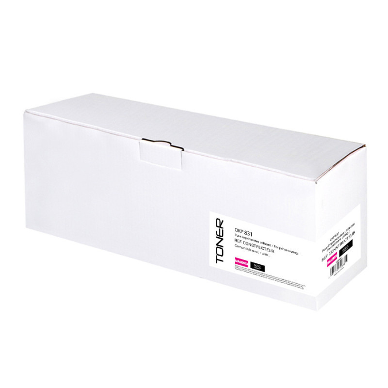 Toner Oki 44844506 Magenta compatible Solidaire - Référence exacte