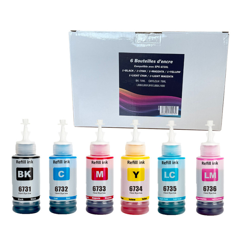 Pack de 2 Cartouches D'encre Epson Noir · 670 ml