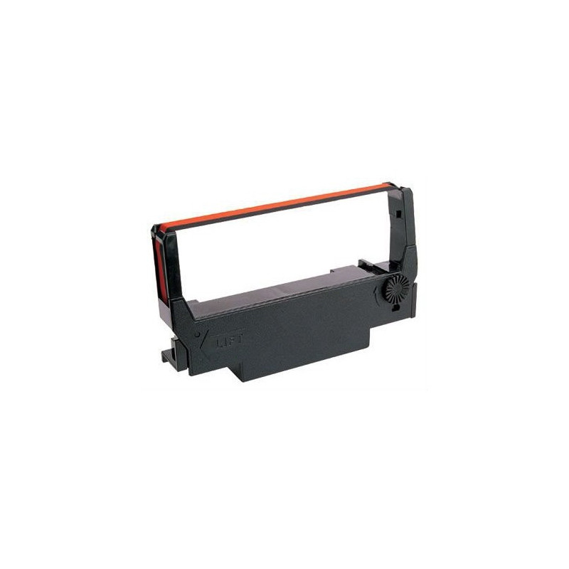 Ruban encreur compatible Epson Noir/Rouge | Solidaire