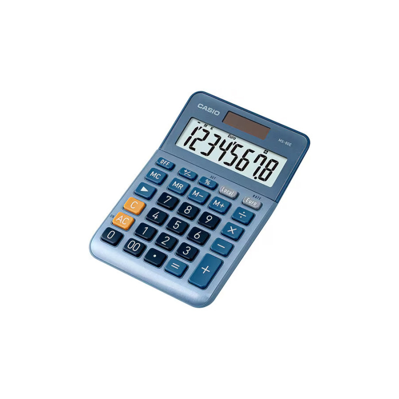Calculatrice de bureau Casio MS-80E BLUE