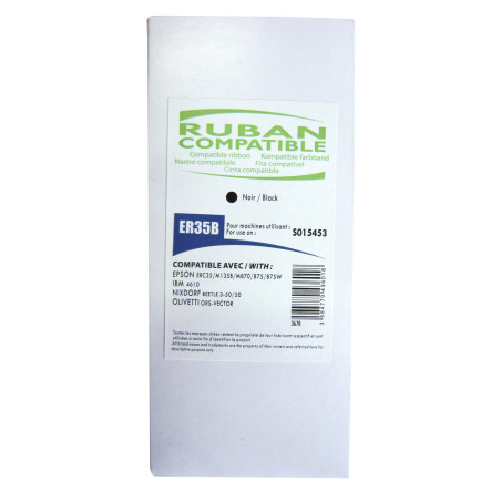 Ruban encreur compatible Epson Noir | Solidaire