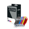 Pack 5 Cartouches Compatibles PGI550PGBKXL Canon - 1er Prix