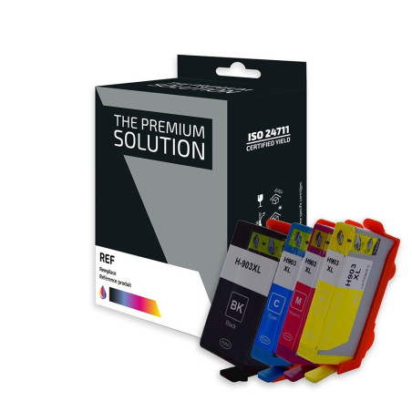 Cartouche neuve compatible H903XLB/CL 3HZ51AE pour imprimantes HP