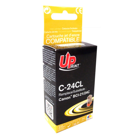 Cartouche UPrint CL pour Canon BCI21/BCI24, compatible premium