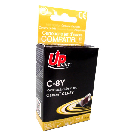 Cartouche jaune premium pour imprimantes Canon Pixma IP