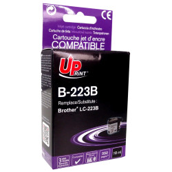 Cartouche noire Premium UPrint LC-223 pour imprimantes Brother
