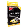 Cartouches UPrint Premium pour imprimantes Canon PGI5/CLI8 - Noir et