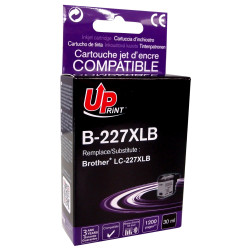 Cartouche UPrint Noir Premium pour Brother LC-227XL, rendement 1200