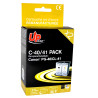 Cartouches UPrint Premium BK+CL pour Canon PG40/CL41, compatibles et