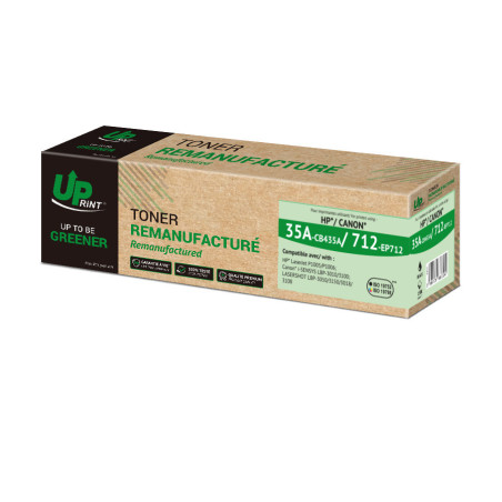 Cartouche laser premium UPrint pour imprimantes HP - CB435A/EP712