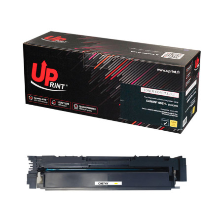 Cartouche UPrint Jaune premium pour imprimantes Canon i-SENSYS