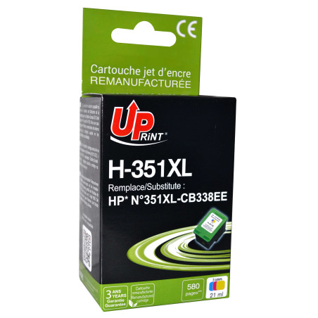 Cartouche CL UPrint pour HP DeskJet 4200 Series, 580 pages