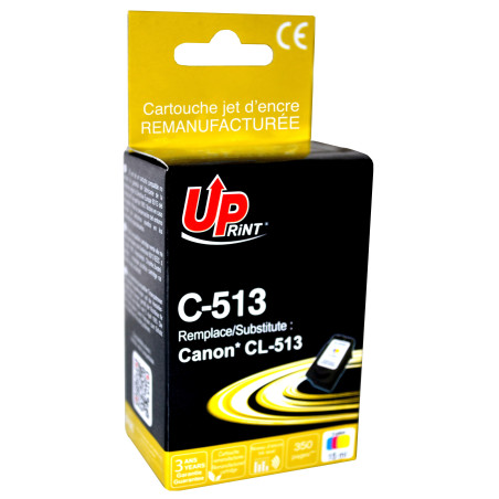 Cartouche UPrint CL-513 Premium compatible Canon Pixma, 350 pages