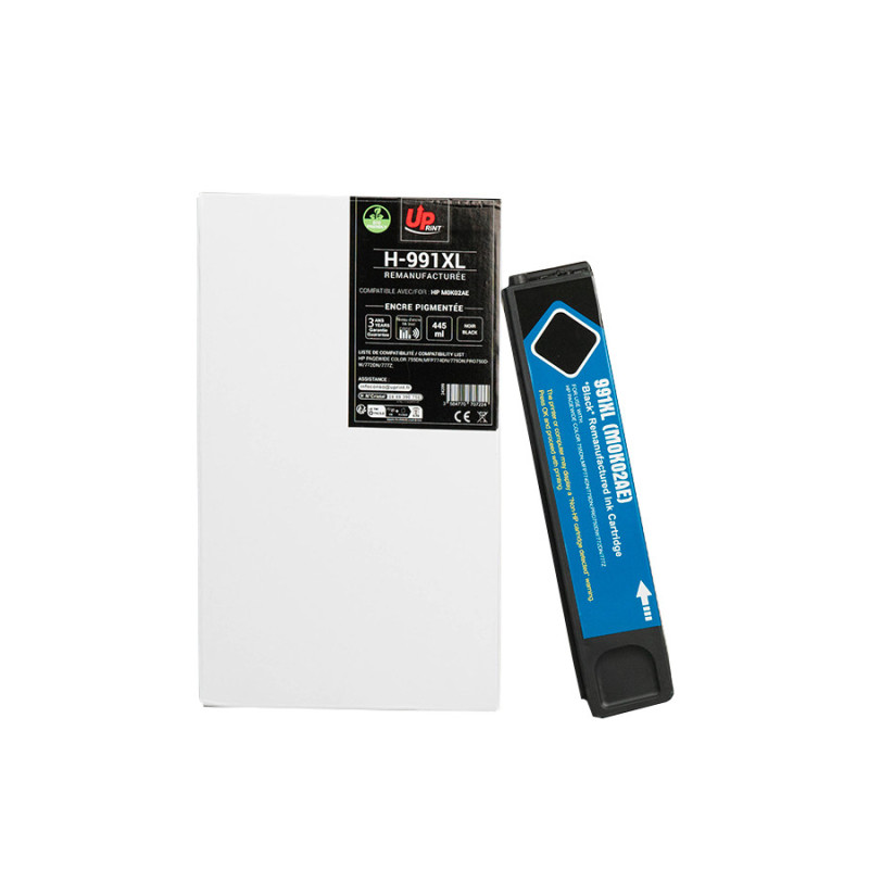 Cartouche UPrint Noir compatible HP M0K02AE pour imprimantes PageWide