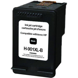 Cartouche noire premium UPrint pour imprimantes HP - CC654A compatible