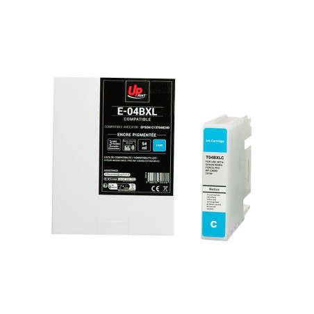 Cartouche Cyan Premium UPrint pour Epson WorkForce Pro WF-C 8100