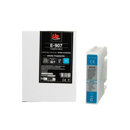 Cartouche Premium Cyan UPrint pour Epson WF-6000 Series - Qualité