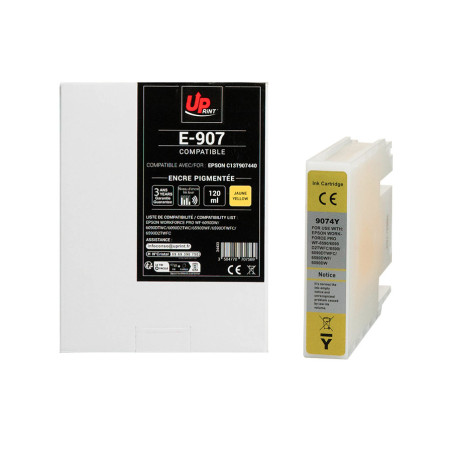 Cartouche Jaune Premium UPrint pour Epson WorkForce Pro WF-6000 Series