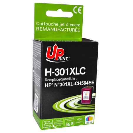 Cartouche CL Premium UPrint CH564EE pour HP DeskJet 1000/1010/1050