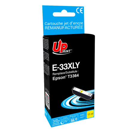 Cartouche jaune premium UPrint pour imprimantes Epson T3364