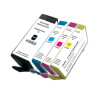 Cartouches UPrint Premium compatibles HP C2P23/24/25/26AE-N°934/935XL