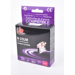 Cartouche d'encre UPrint compatible Brother LC22UM Magenta | Premium