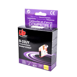 Cartouche d'encre UPrint compatible Brother LC22UY Jaune | Premium