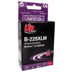 Cartouche UPrint Magenta LC-225XL compatible Brother - Premium