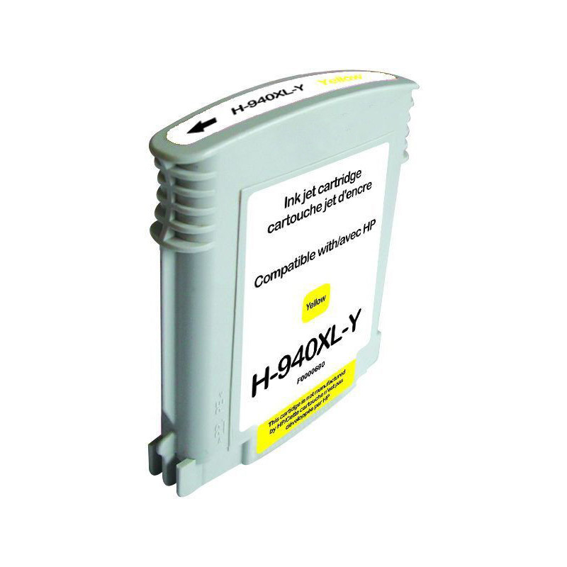 Cartouche jaune premium UPrint pour imprimantes HP - C4909 compatible