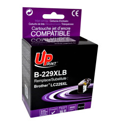 Cartouche Noir Premium UPrint LC-229XL pour Brother, compatible