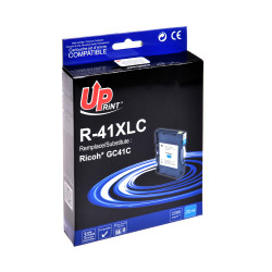 Cartouche Premium Cyan UPrint pour imprimantes Ricoh N°41 - 405762