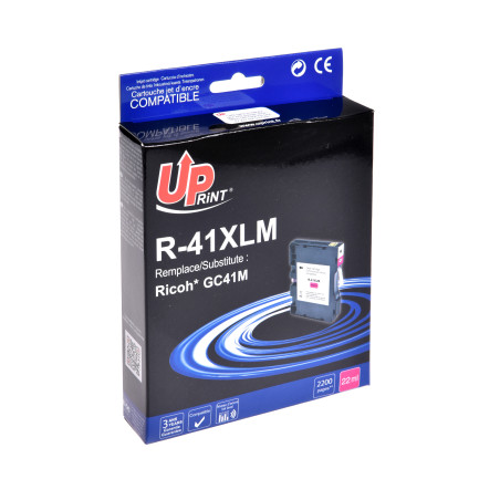 Cartouche UPrint Magenta Premium pour imprimantes Ricoh – compatible