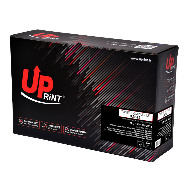 UPrint TN3512 compatible Brother DCP-L 6600 DW - Cartouche Premium