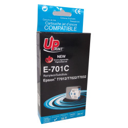 Cartouche d'encre UPrint compatible Epson T701/T702/T703 Cyan | Premium