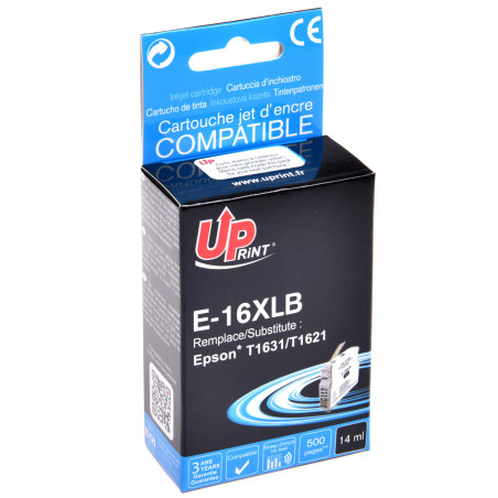 Cartouche UPrint compatible Epson 16XL noir (C13T16314012)