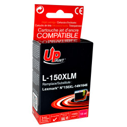 Cartouche UPrint Magenta Premium, compatible Lexmark 14N1616E/14N1609E
