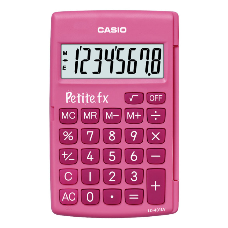 Calculatrice de poche Casio LC-401LV-PK