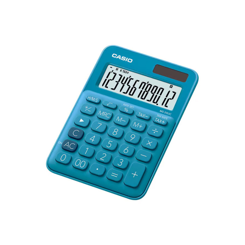 Calculatrice de bureau Casio MS-20UC-BU