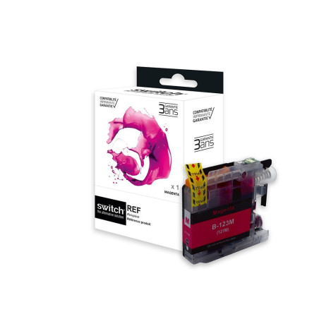 Consommable premium Switch pour imprimantes Brother LC121/123M