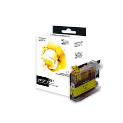 Cartouche Switch LC125Y compatible Brother DCP-J 4110 DW MFC-J 4510
