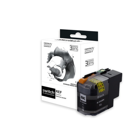 Cartouche Switch LC22UB compatible Brother DCP-J 785 DW / MFC-J 985