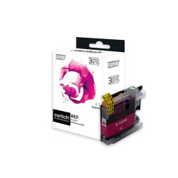 Cartouche d'encre Switch compatible Brother LC22UM] Magenta | Premium