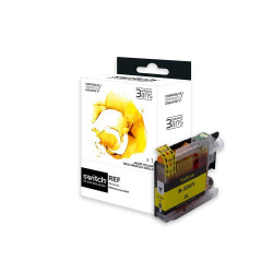 Cartouche d'encre Switch compatible Brother LC22UY Jaune | Premium